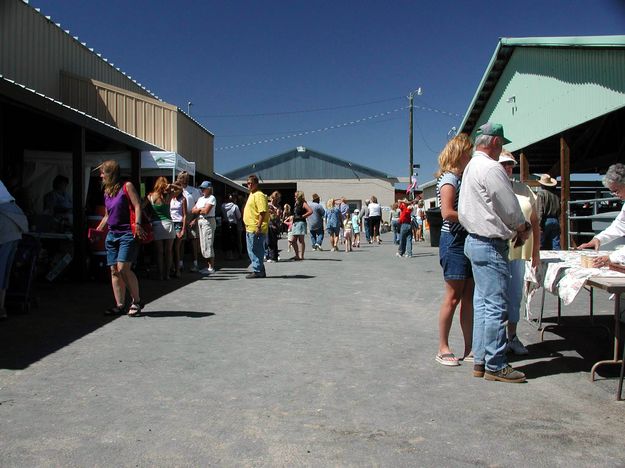 Vendor & Food Court. Photo by Pinedale Online.