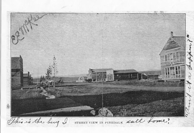 Early Pinedale. Photo by Sublette County Historical Society / Museum of the Mountain Man.