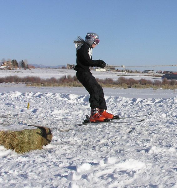 Good Jump. Photo by Dawn Ballou, Pinedale Online.