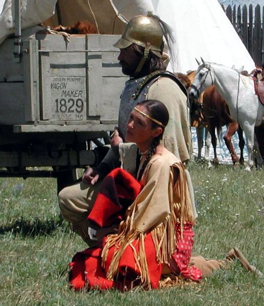 Jim Bridger and Wife. Photo by Pinedale Online.