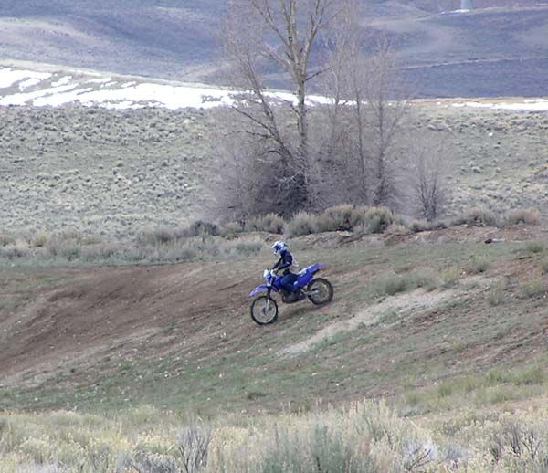 Motorcycle fun. Photo by Pinedale Online.