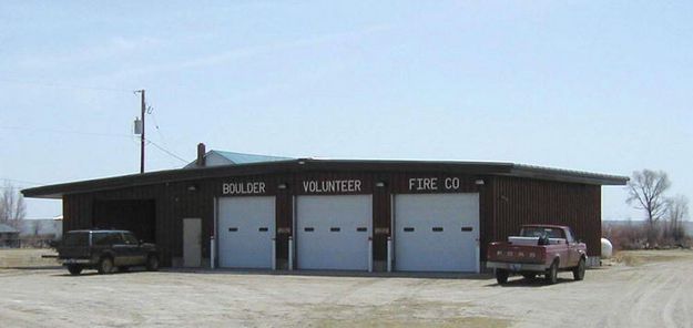 Boulder VFD. Photo by Pinedale Online.