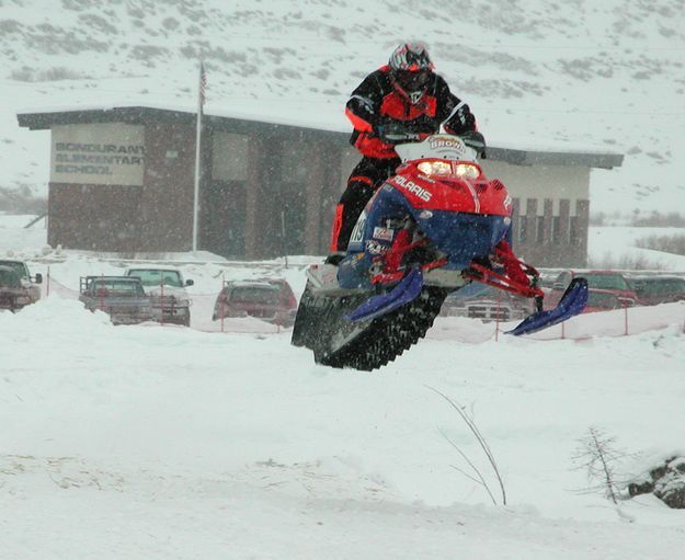 Bondurant SnoCross. Photo by Pinedale Online.