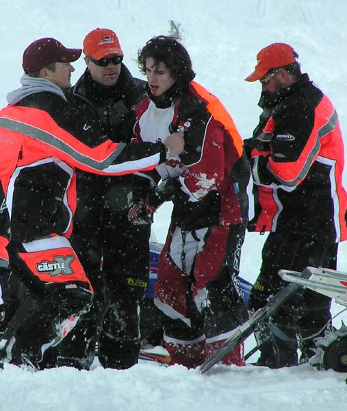 Bowen Lee crash. Photo by Dawn Ballou, Pinedale Online.