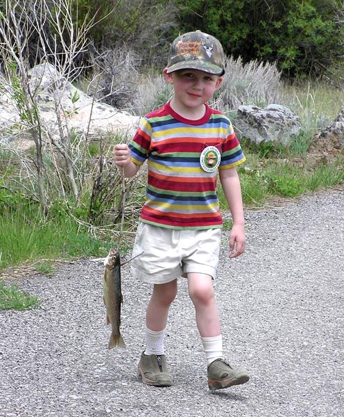 Claytons fish. Photo by Dawn Ballou, Pinedale Online.