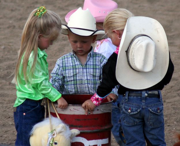 Barrel Inspection. Photo by Clint Gilchrist, Pinedale Online.