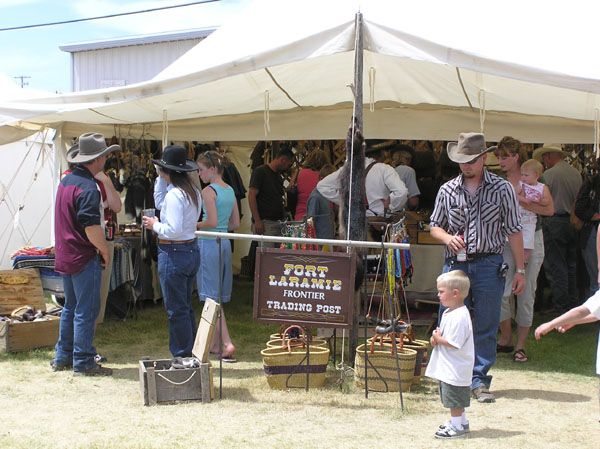 Old Fort Laramie. Photo by Dawn Ballou, Pinedale Online.