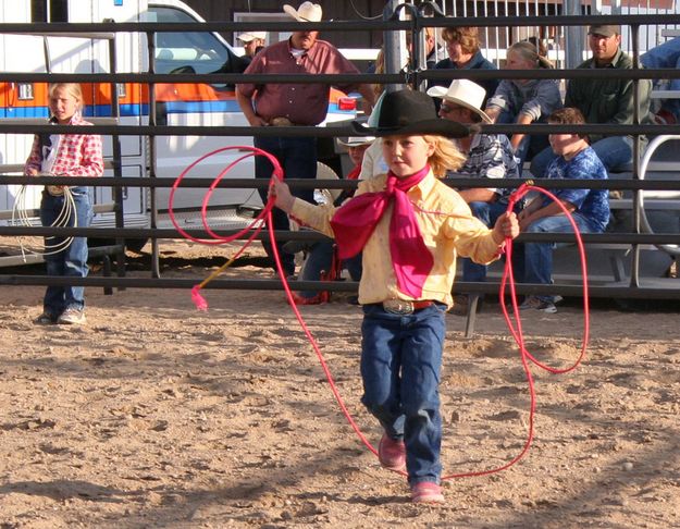 Isabelle McLoughlin. Photo by Clint Gilchrist, Pinedale Online.