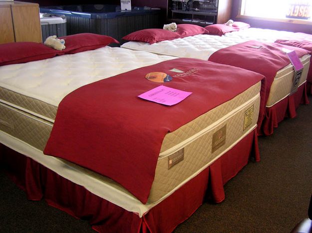 Mattress Sets. Photo by Dawn Ballou, Pinedale Online.