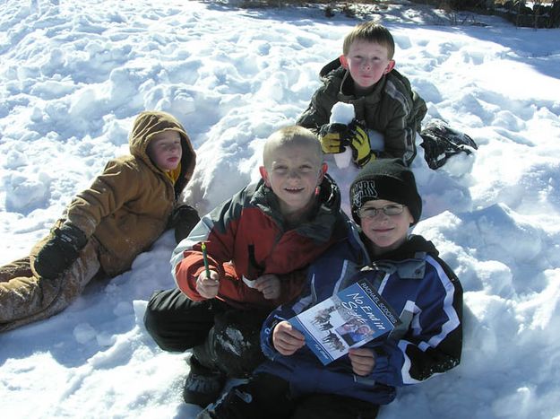 Big Piney 3rd Graders. Photo by Dawn Ballou, Pinedale Online.