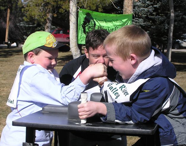 Dawson and Thomas. Photo by Dawn Ballou, Pinedale Online.