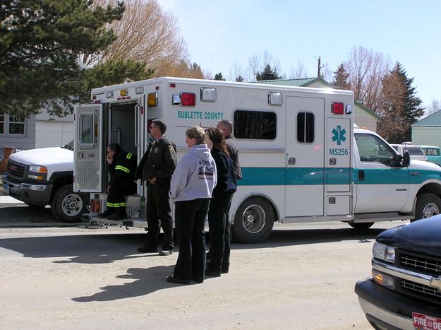 Pinedale EMS. Photo by Dawn Ballou, Pinedale Online.