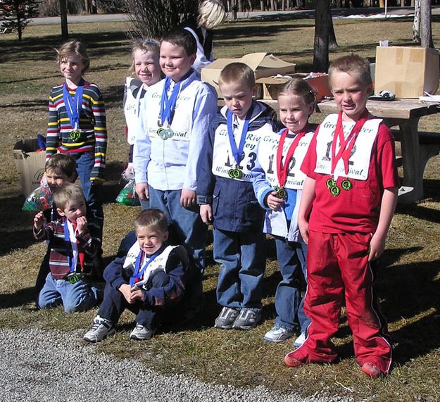 Winners. Photo by Dawn Ballou, Pinedale Online.