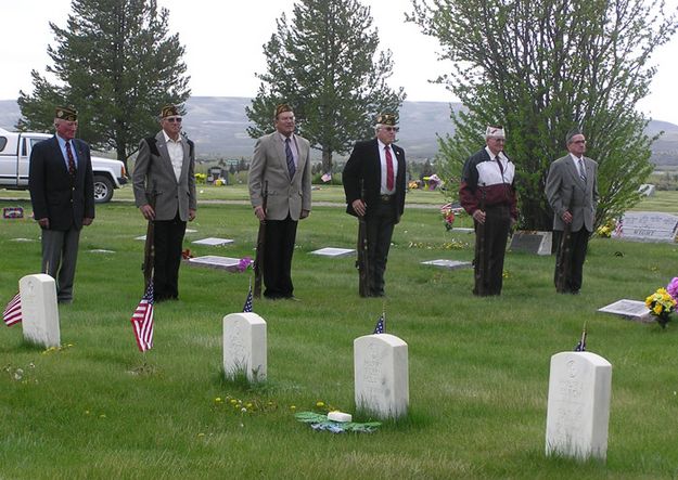 Honor Guard. Photo by Dawn Ballou, Pinedale Online.