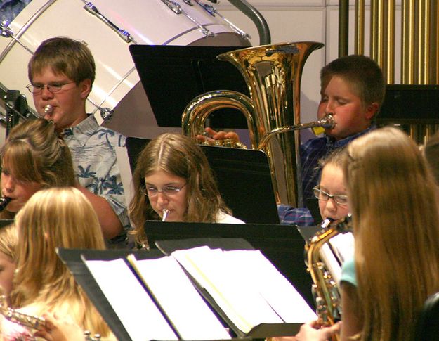 Tuba. Photo by Pam McCulloch.