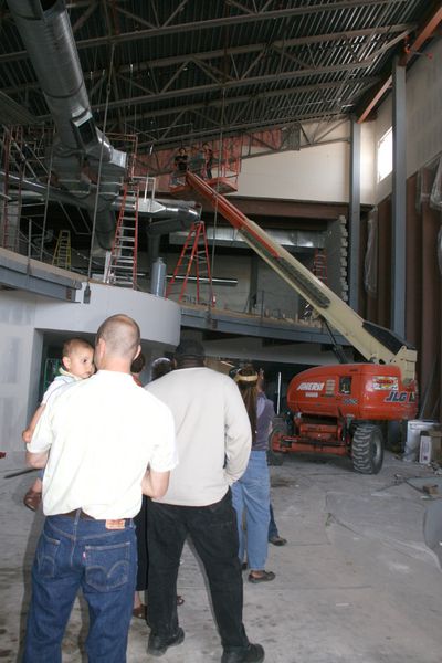 Aquatic Center Entry. Photo by Pam McCulloch, Pinedale Online.