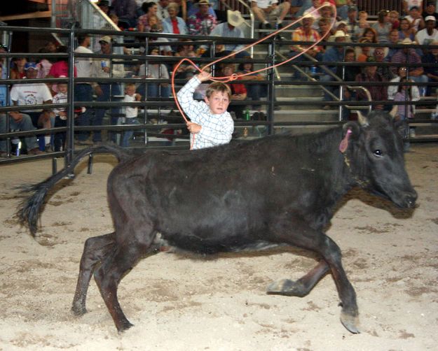 Colton Ramsey. Photo by Clint Gilchrist, Pinedale Online.