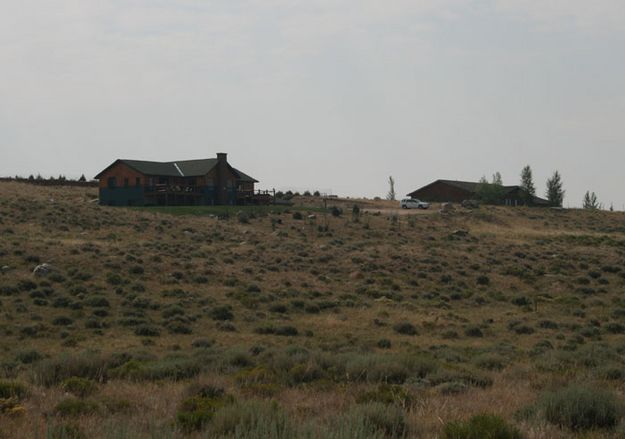 Fremont Lake homes. Photo by Dawn Ballou, Pinedale Online.