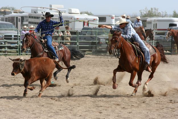 TJ Kraft & Kevin Prather. Photo by Pinedale Online.