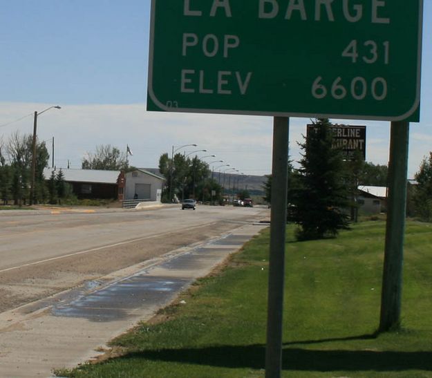 LaBarge Main Street. Photo by Dawn Ballou, Pinedale Online.