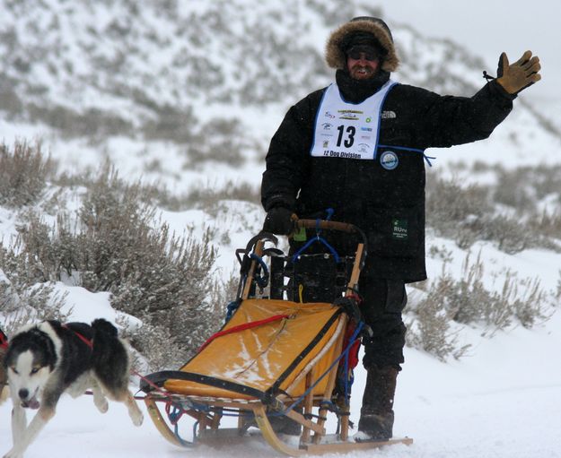 Allan Berge. Photo by Clint Gilchrist, Pinedale Online.