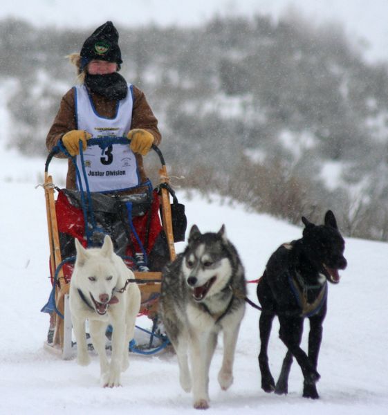 Allison Berge. Photo by Clint Gilchrist, Pinedale Online.