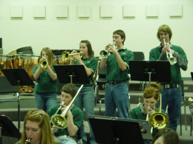 Trumpets and Trombones. Photo by Craig Sheppard.