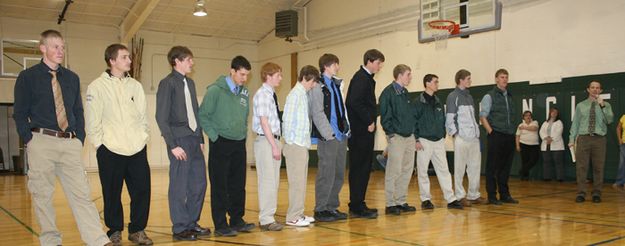 PHS Boys Basketball Team. Photo by Pam McCulloch.