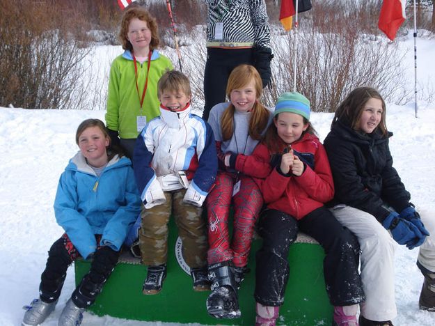 Ski Club Kids. Photo by The Grassell Family.