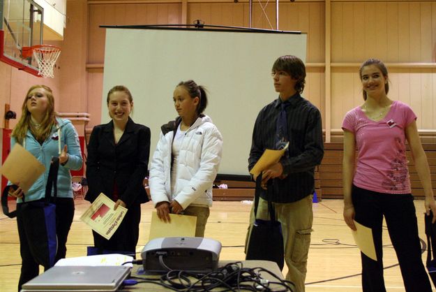 Junior Individual Documentary. Photo by Clint Gilchrist, Pinedale Online.