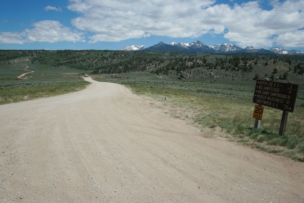 Big Sandy Openning Road. Photo by Dawn Ballou, Pinedale Online.