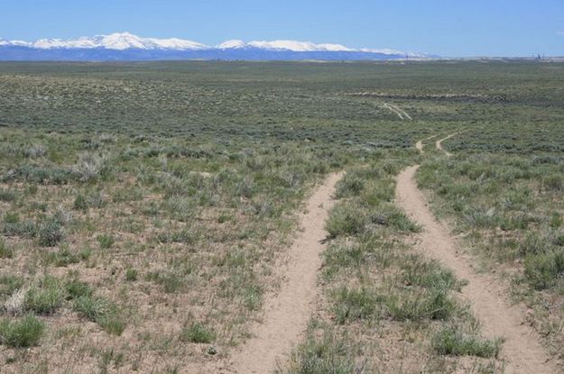 Through the desert. Photo by Dawn Ballou, Pinedale Online.