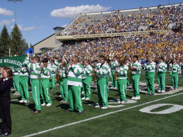 On the field. Photo by Craig Sheppard.