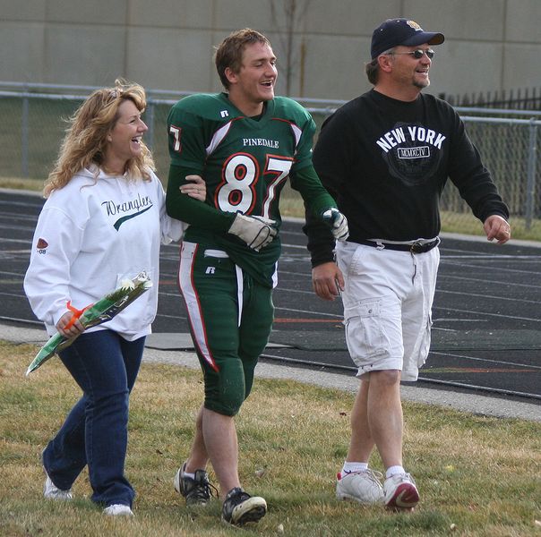 Senior Zack Barta. Photo by Clint Gilchrist, Pinedale Online.