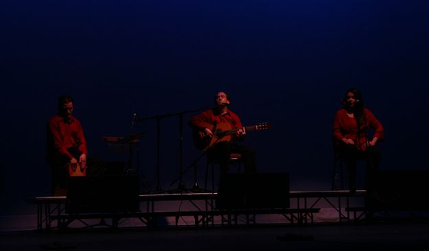 Musicians. Photo by Pam McCulloch, Pinedale Online.