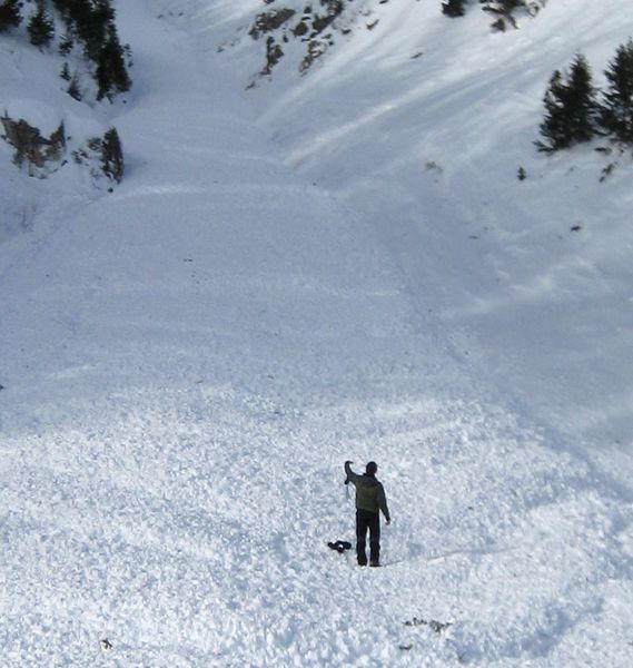 Glory Bowl Slide. Photo by Ed Smith, WYDOT.