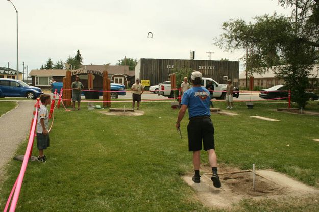 Horseshoes. Photo by Dawn Ballou, Pinedale Online.