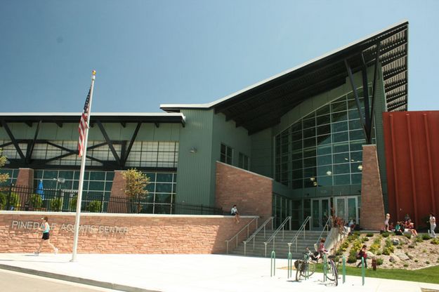 Pinedale Aquatic Center. Photo by Dawn Ballou, Pinedale Online.