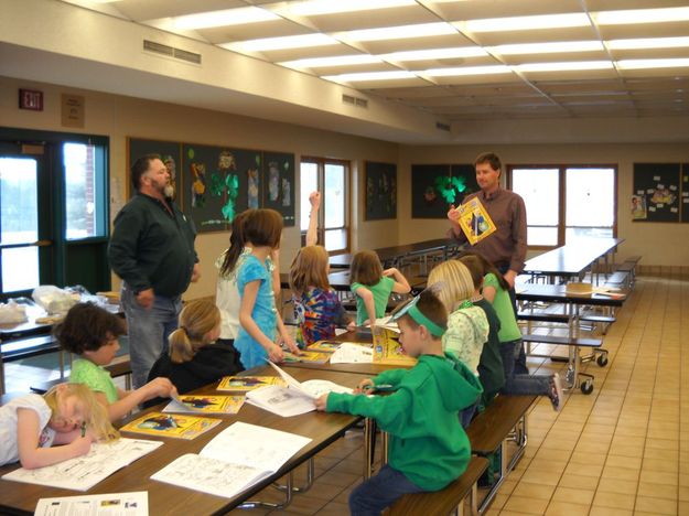 Oil & Gas. Photo by Jennifer Anderson, Pinedale Afterschool Program Director.