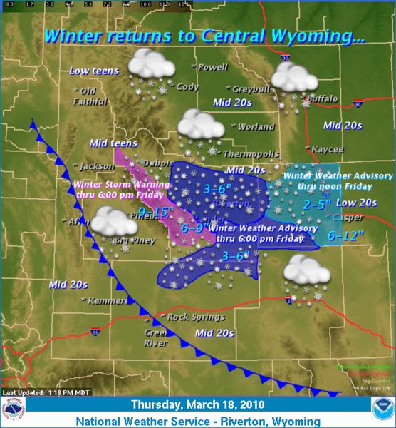 March weather. Photo by National Weather Service.