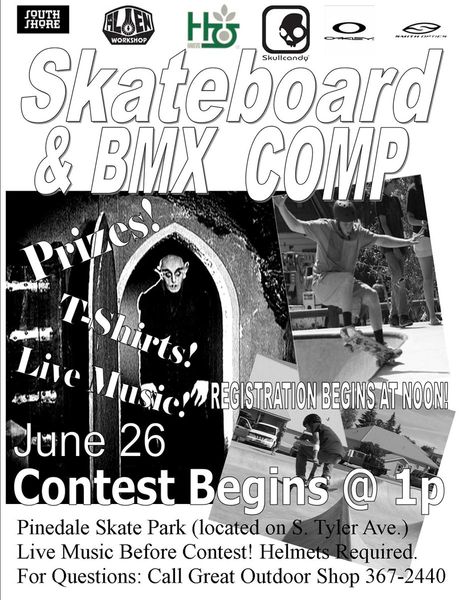 Skateboard & BMX Comp . Photo by Great Outdoor Shop.