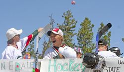 Victory. Photo by Kaitlyn McAvoy, Pinedale Roundup.