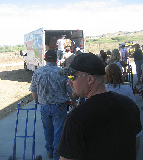 Uhaul. Photo by Pam McCulloch, Pinedale Online.