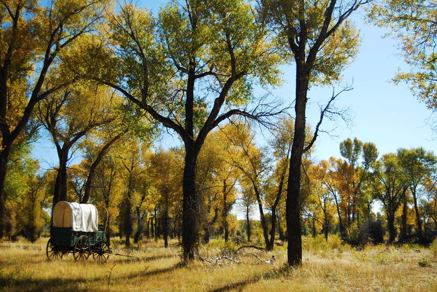 New Fork River Crossing Historical Park. Photo by Sublette County Historical Society.