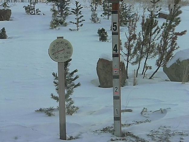 37 Below in Bondurant. Photo by Bondurant webcam.