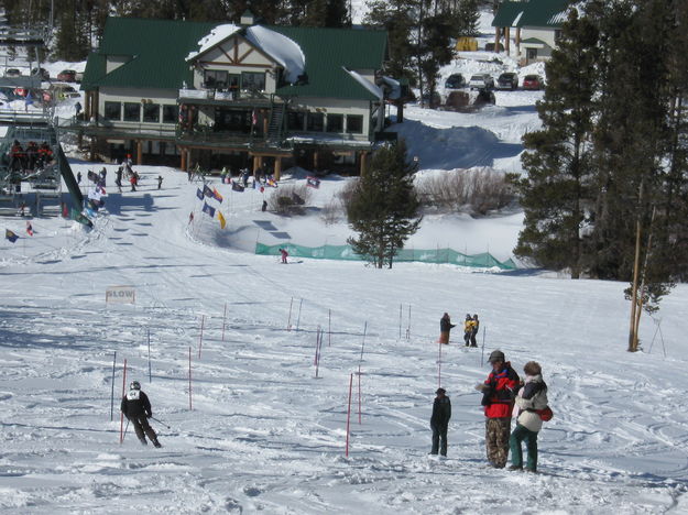 Short Slalom Course. Photo by Mindi Crabb.