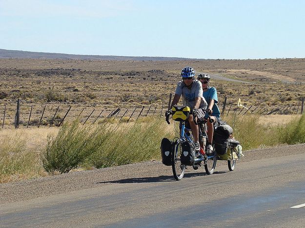 Desert. Photo by Family on Bikes.