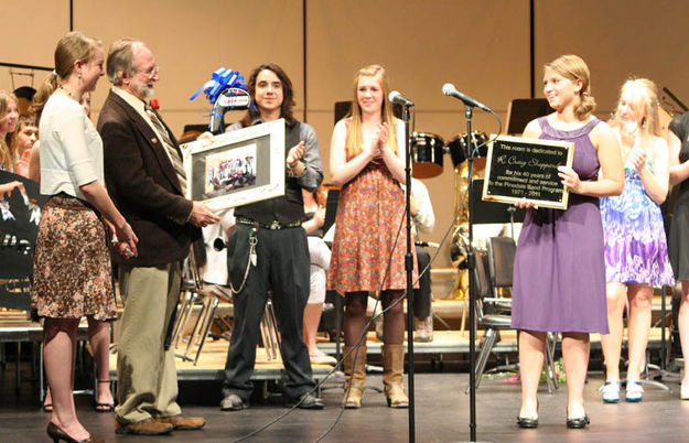 Senior Presentation. Photo by Tracy Hoover.