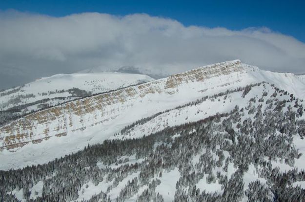 Wyoming Range. Photo by Rita Donham, Wyoming Aero Photo.