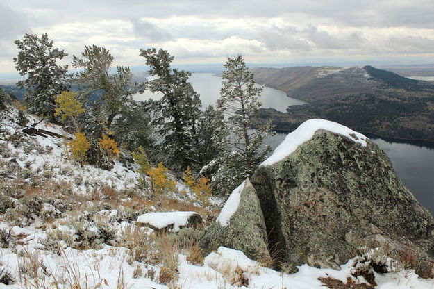 Winter returns. Photo by Fred Pflughoft.